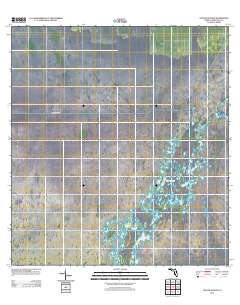 Taylor Slough 2012 topographic map thumbnail