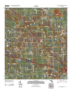 White Springs West 2012 topographic map thumbnail