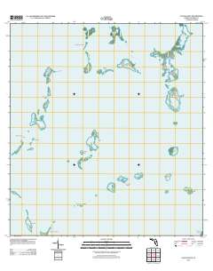 Calusa Keys 2012 topographic map thumbnail