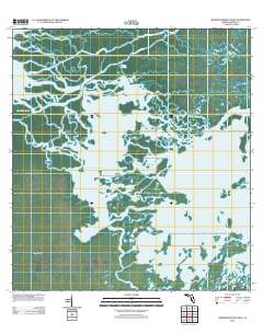 Whitewater Bay West 2012 topographic map thumbnail