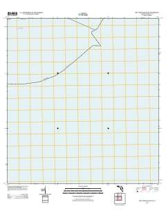 Dry Tortugas OE SE 2012 topographic map thumbnail