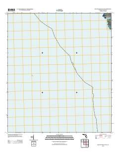 Keaton Beach OE W 2012 topographic map thumbnail