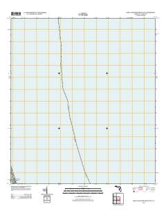 Saint Augustine Beach OE E 2012 topographic map thumbnail