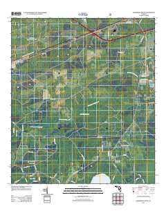 Sanderson South 2012 topographic map thumbnail