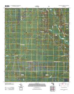 Thousand Yard Bay 2012 topographic map thumbnail