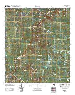 Ward 2012 topographic map thumbnail