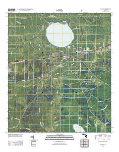 Olustee 2012 topographic map thumbnail