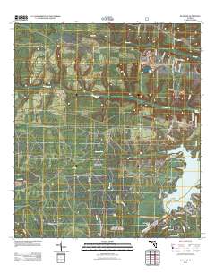 Bloxham 2012 topographic map thumbnail