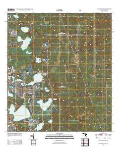 Halfmoon Lake 2012 topographic map thumbnail