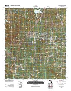 Lake Munson 2012 topographic map thumbnail