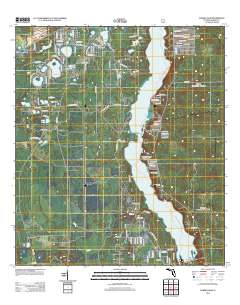 Eureka Dam 2012 topographic map thumbnail