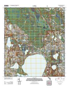Lake Weir 2012 topographic map thumbnail