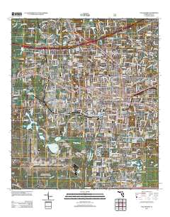 Tallahassee 2012 topographic map thumbnail