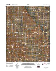 Frankfort SW 2012 topographic map thumbnail