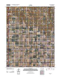 Galva 2012 topographic map thumbnail