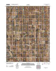 Gaylord SW 2012 topographic map thumbnail