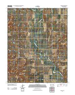 Gerlane 2012 topographic map thumbnail