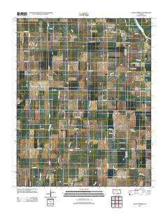 Geuda Springs 2012 topographic map thumbnail