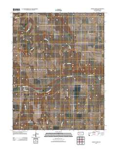 Gibson Creek 2012 topographic map thumbnail