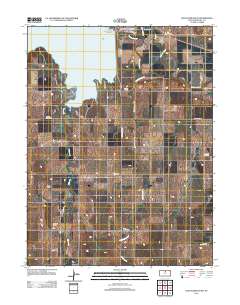 Glen Elder South 2012 topographic map thumbnail