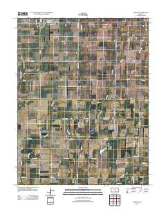 Goessel 2012 topographic map thumbnail