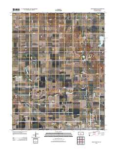 Great Bend NE 2012 topographic map thumbnail