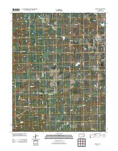 Gridley 2012 topographic map thumbnail