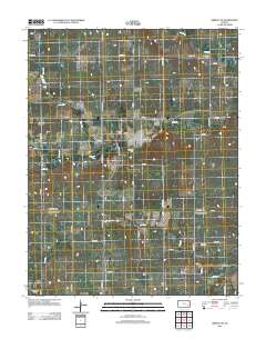 Gridley SE 2012 topographic map thumbnail