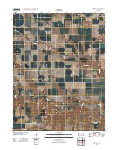 Grinnell NE 2012 topographic map thumbnail