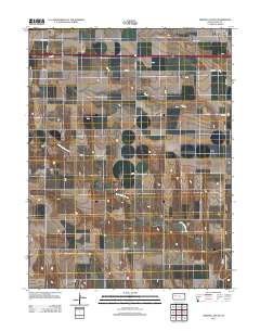 Grinnell South 2012 topographic map thumbnail
