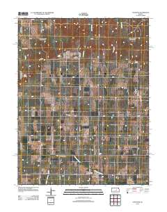 Gypsum SE 2012 topographic map thumbnail