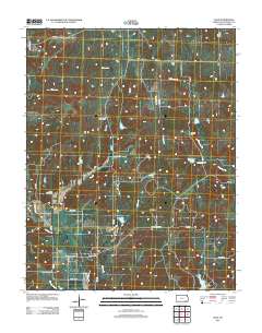 Hale 2012 topographic map thumbnail