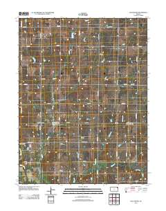 Half Mound 2012 topographic map thumbnail