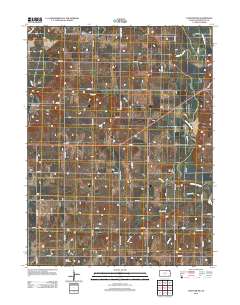 Hanover SW 2012 topographic map thumbnail