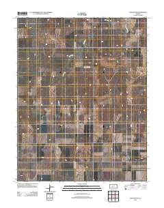 Hanston SE 2012 topographic map thumbnail