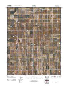 Hargrave 2012 topographic map thumbnail