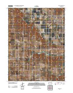Harlan 2012 topographic map thumbnail