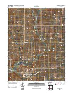 Havensville 2012 topographic map thumbnail