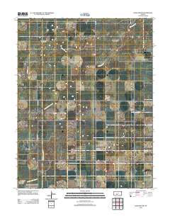Haviland NW 2012 topographic map thumbnail