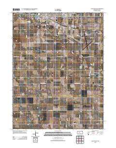 Hays South 2012 topographic map thumbnail