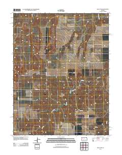 Healy NW 2012 topographic map thumbnail