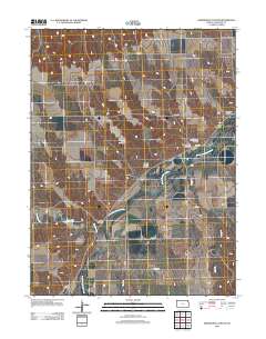 Heinzelman Canyon 2012 topographic map thumbnail