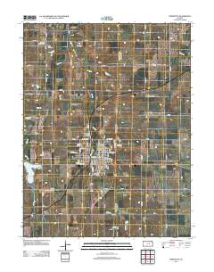 Herington 2012 topographic map thumbnail