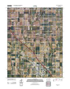 Hesston 2012 topographic map thumbnail