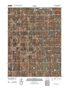 Highland NW 2012 topographic map thumbnail