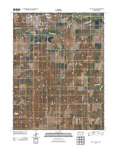Hill City South 2012 topographic map thumbnail