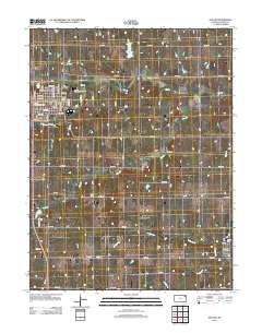 Holton 2012 topographic map thumbnail