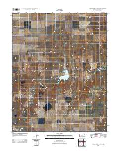 Horse Thief Canyon 2012 topographic map thumbnail