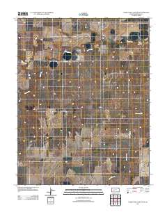 Horse Thief Canyon NE 2012 topographic map thumbnail