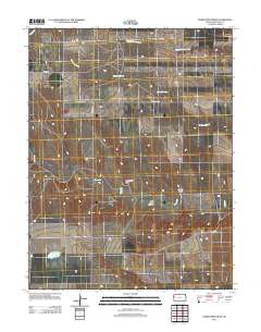 Horsethief Draw 2012 topographic map thumbnail